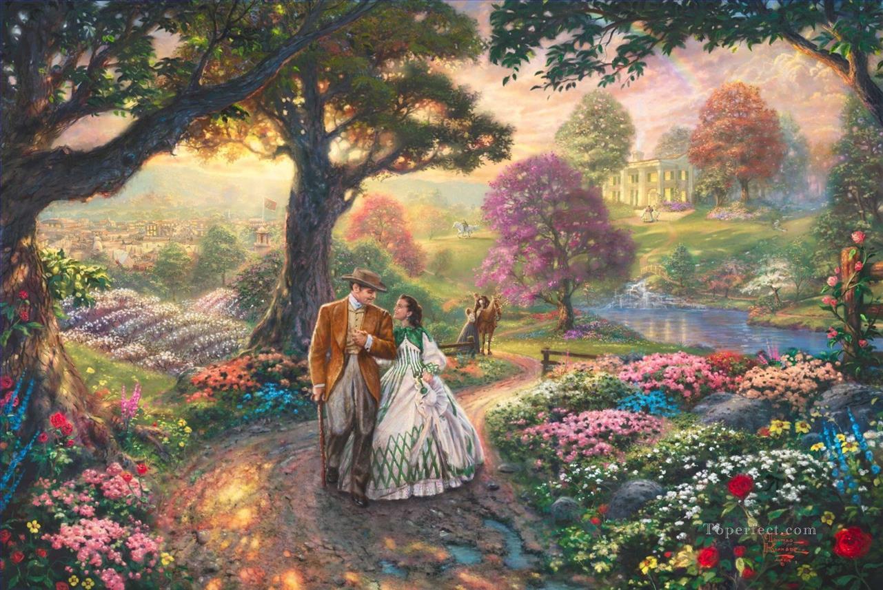 Gone With The Wind TK Disney Oil Paintings